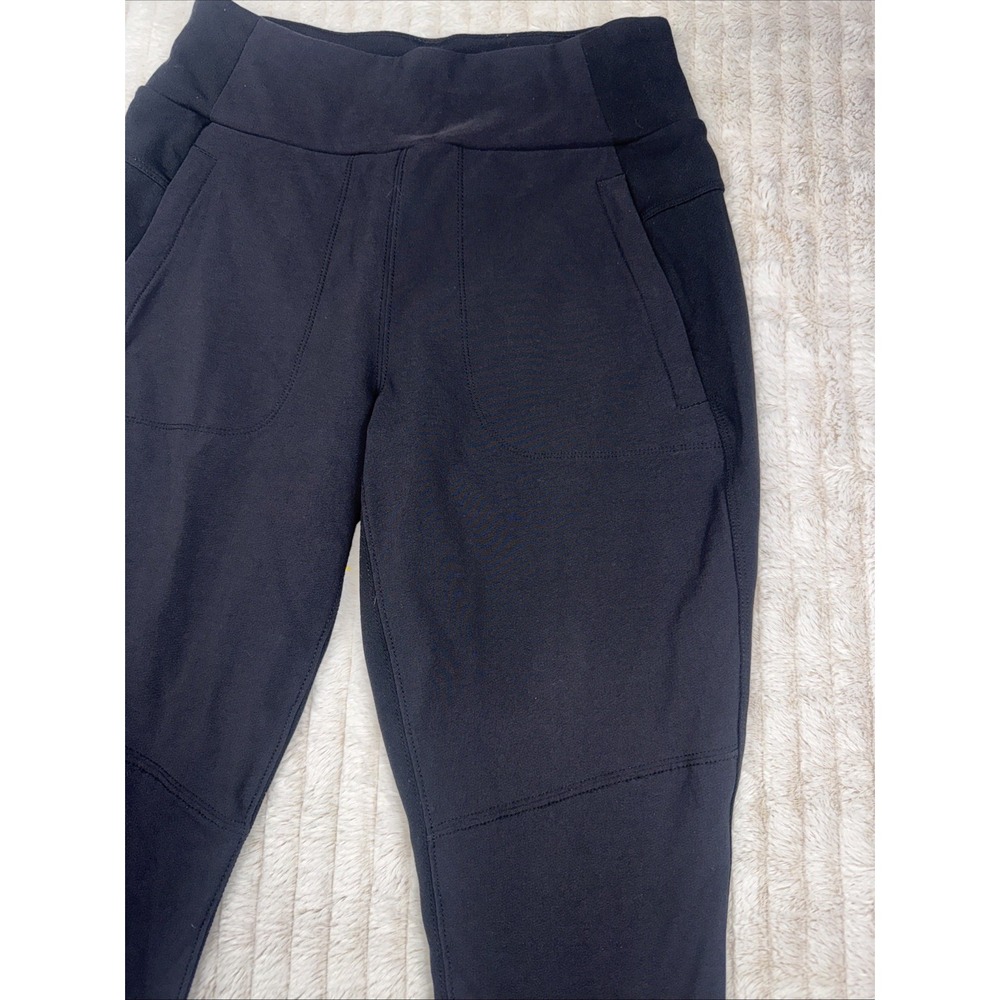 Athleta Women Chelsea Travel Commute Lightweight Stretch Pants Black Size 4 NICE - Picture 6 of 13